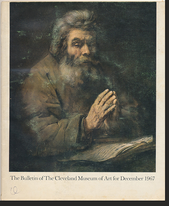 Image for The Bulletin of The Cleveland Museum of Art (Volume LIV, December 1967)