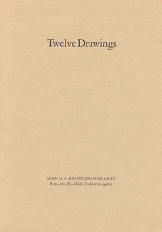 Image for Twelve Drawings from Sven H. A. Bruntjen Fine Arts