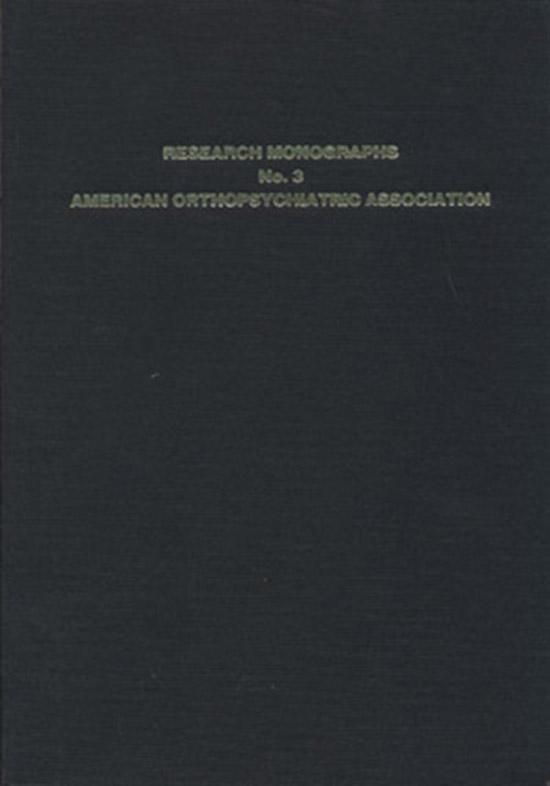 Image for A Visual Motor Gestalt Test and Its Clinical Use
