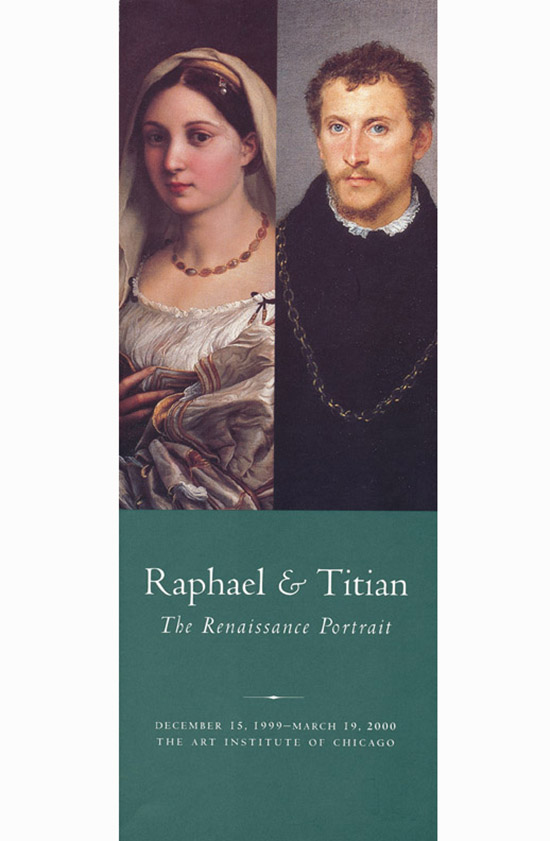 Image for Raphael and Titian: The Renaissance Portrait [Gallery Brochure)