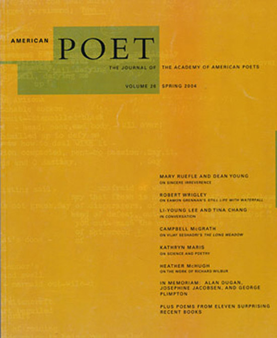 Image for American Poet (Volume 26, Spring 2004)