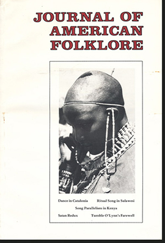 Image for Journal of American Folklore (Vol 103, No. 407, 1990)
