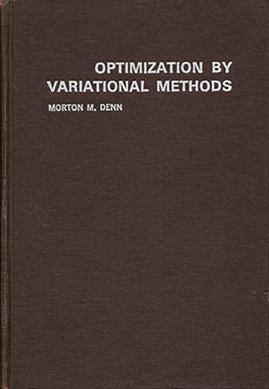 Image for Optimization By Variational Methods