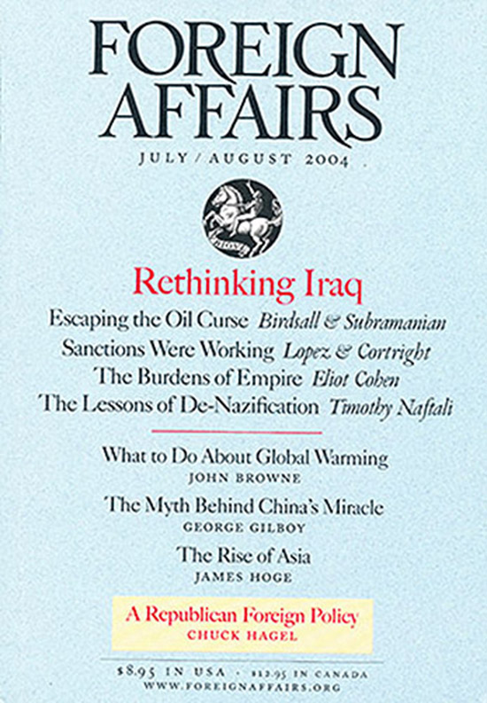 Image for Foreign Affairs (July/August 2004, Vol 83, No. 4)