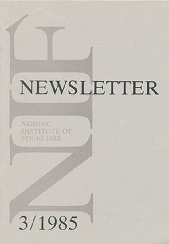 Image for NIF Newsletter 3 (Vol 13 , Sept 1985)