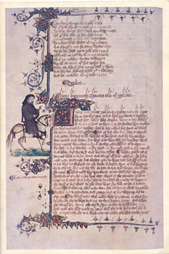 Image for The Ellesmere Manuscript of Chaucer's Canterbury Tales