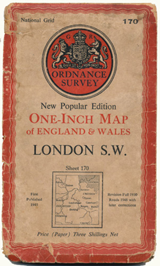 Image for Ordnance Survey National Grid: One-Inch Map of England & Wales: London SW (170)