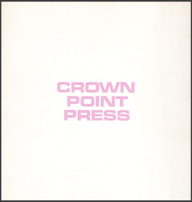 Image for Crown Point Press at the San Francisco Art Institute, 1972