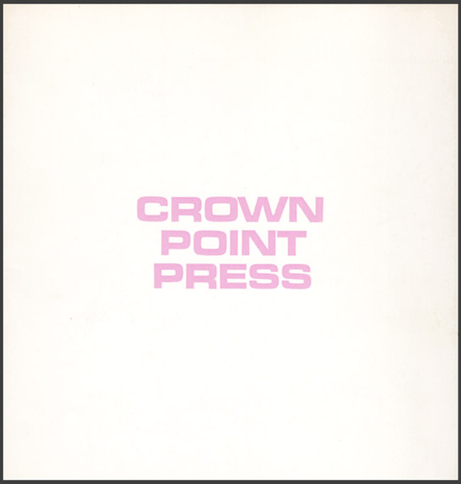 Image for Crown Point Press at the San Francisco Art Institute, 1972