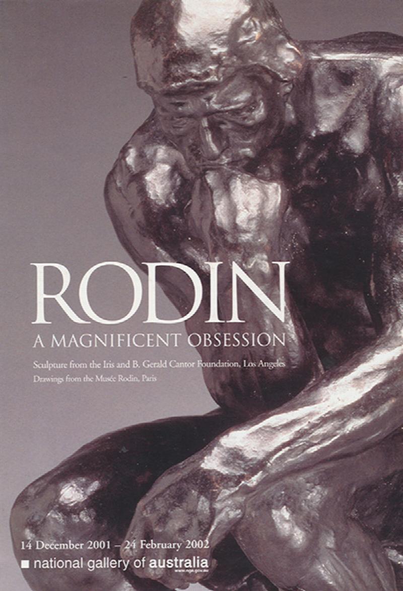 Image for Rodin: A Magnificent Obsession (Exhibition Poster, National Gallery of Australia)