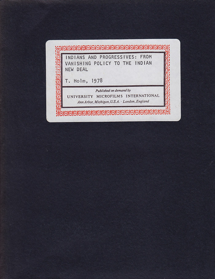Image for Indians and Progressives: From Vanishing Policy to the Indian New Deal