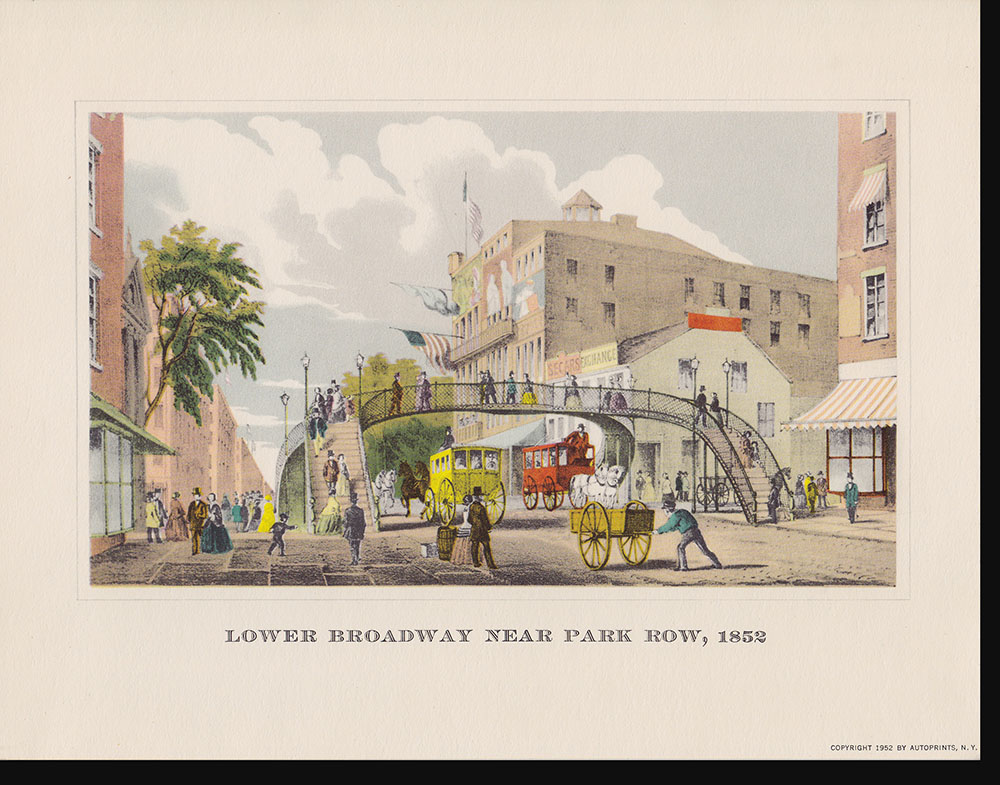 Image for A Portfolio of Fine Prints of Little Old New York