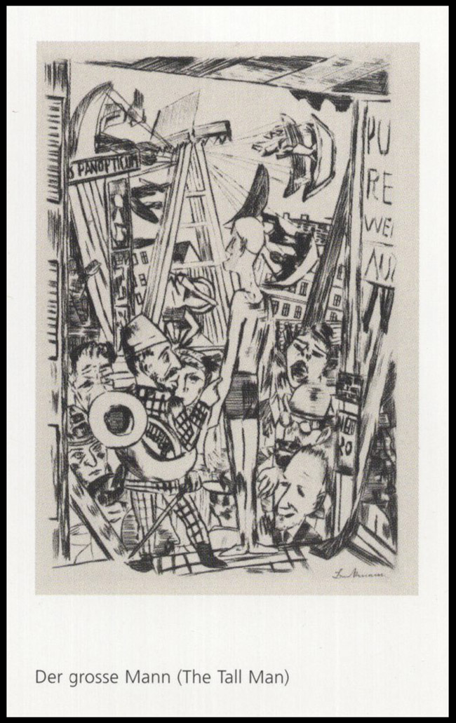 Image for Max Beckmann: Jahrmarkt (Annual Fair, 1921)