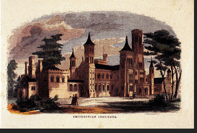 Image for Postcard: The Smithsonian Institution Building, 1855