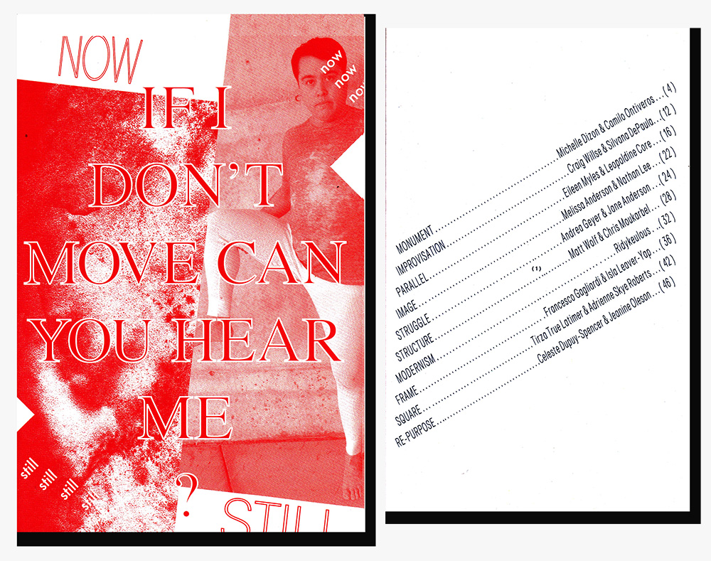 Image for If I Don't Move Can You Hear Me? (Matrix 235, Gallery Brochure and Booklet)