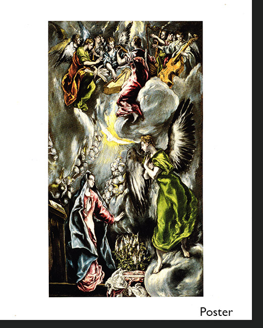 Image for Anunciacion, 1596-1600 (The Annunciation) Poster