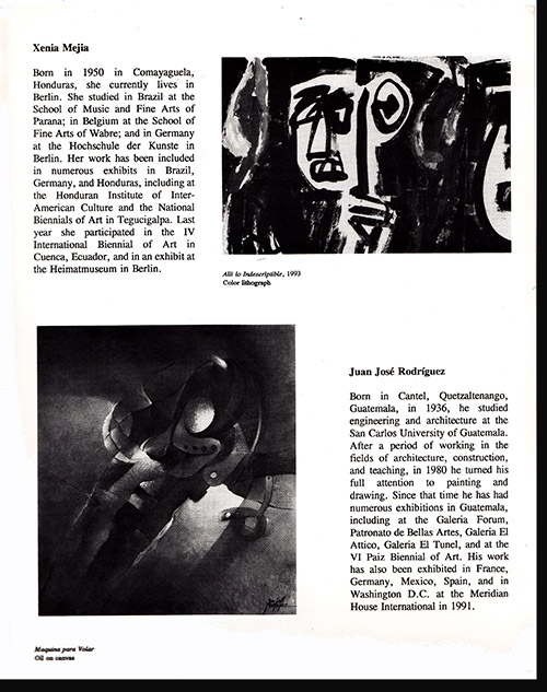 Image for Three Artists From Central America