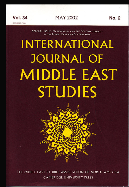 Image for International Journal of Middle East Studies (Volume 34, May 2002, No. 2)