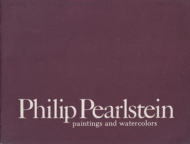 Image for Philip Pearlstein: Paintings and Watercolors