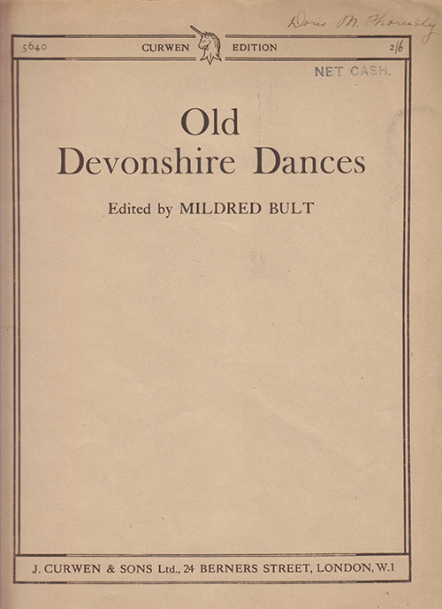 Image for Old Devonshire Dances (Curwen Edition 5640)