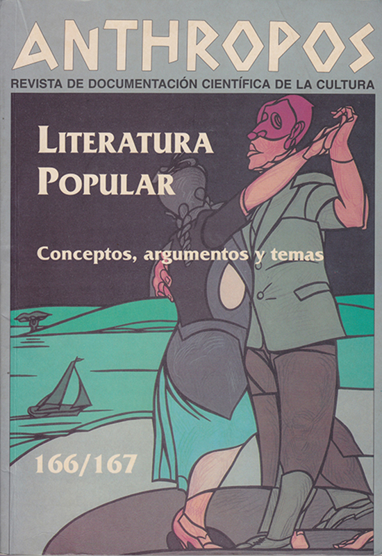 Image for Anthropos: Literatura Popular: Conceptos, Argumentos y Temas 166/167