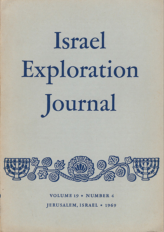Image for Israel Exploration Journal (Vol 19, No. 4, 1969)