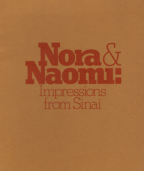 Image for Nora & Naomi: Impressions From Sinai