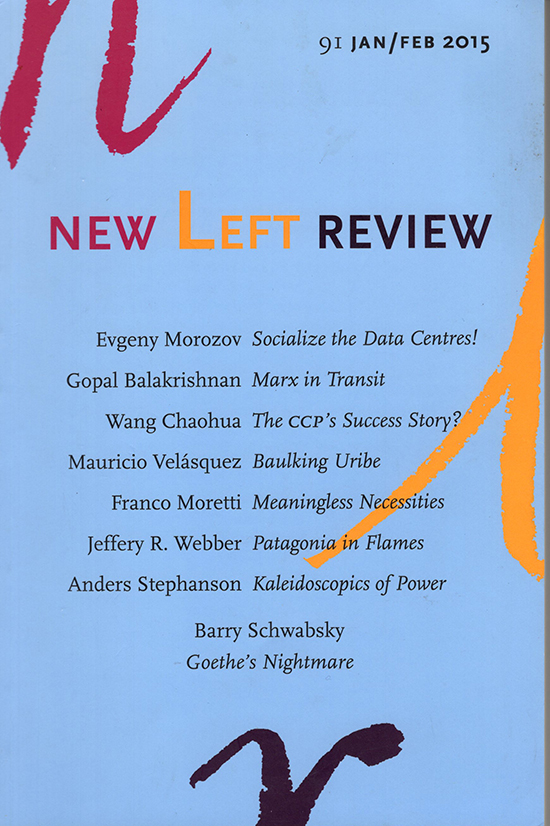 Image for New Left Review 91 (Jan, Feb 2015)