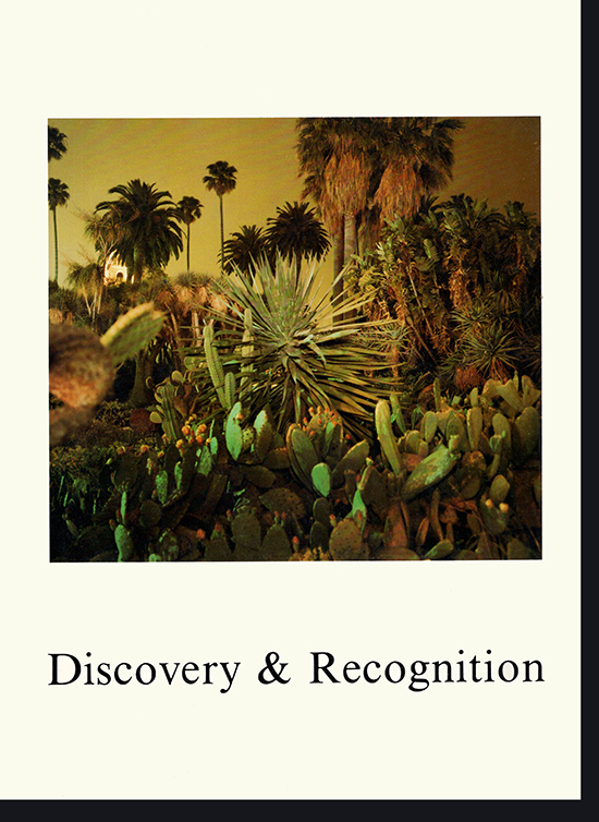 Image for Discovery and Recognition