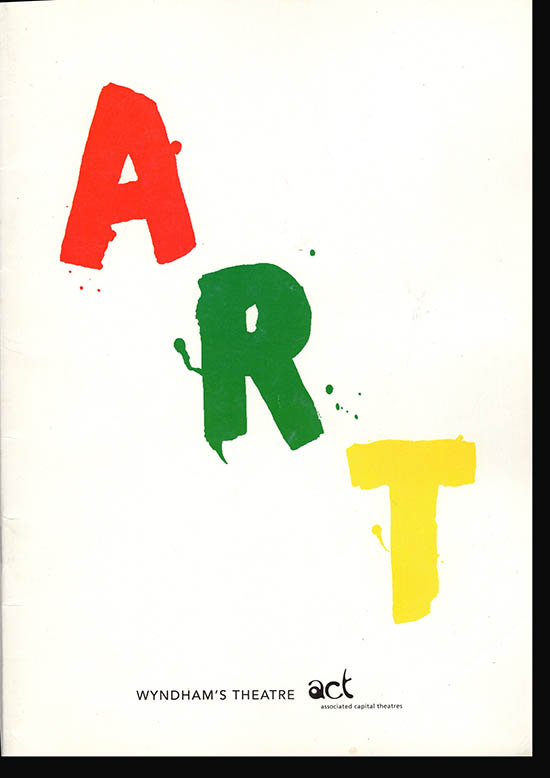 Image for Art (Program for Oct. 20-Jan. 29, 2000 performances)