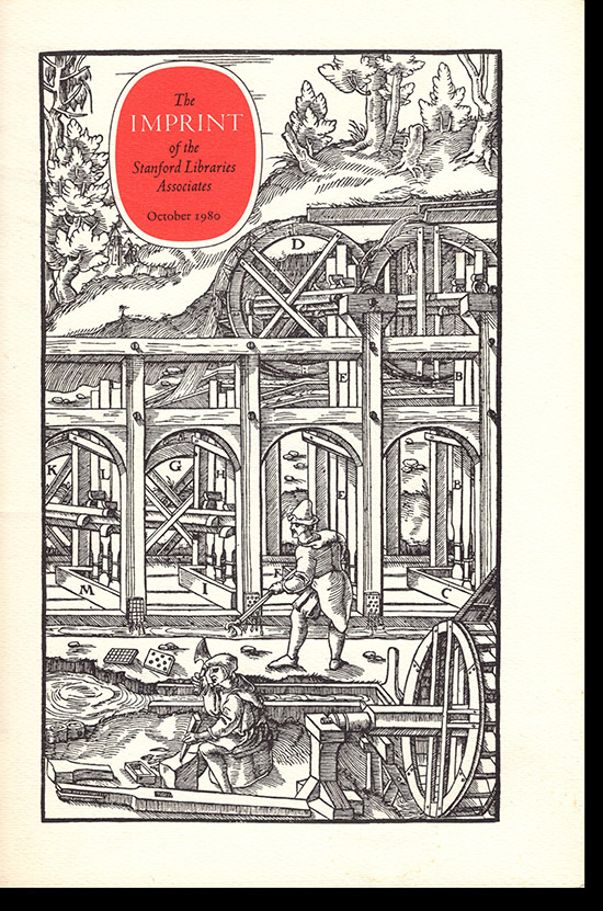 Image for The Imprint  of the Stanford University Libraries Associates (Vol VI, No 2, October 1980)