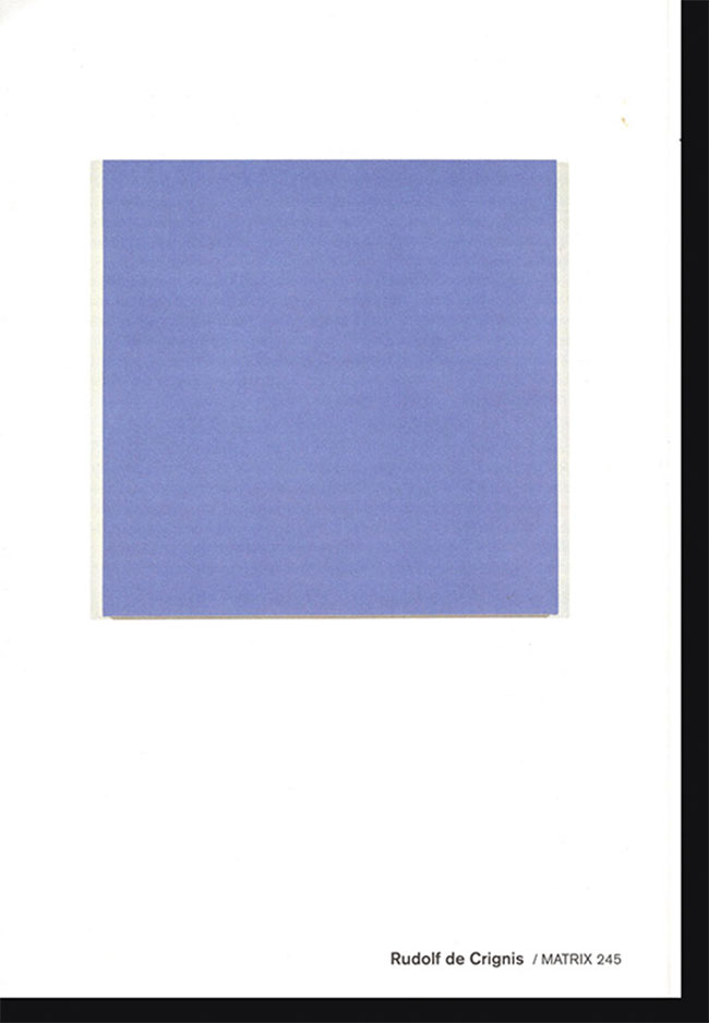 Image for Rudolf de Crignis (Matrix 245)