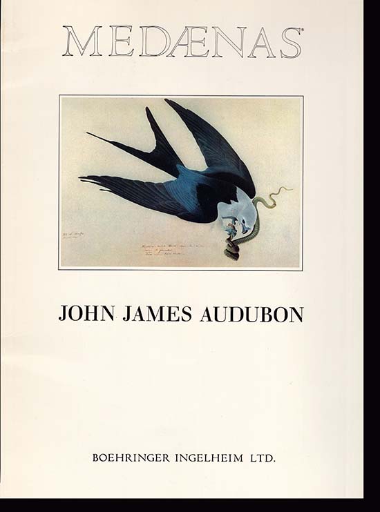 Image for John James Audubon: A selection of watercolors in the New-York Historical Society (Medaenas monographs on the arts)