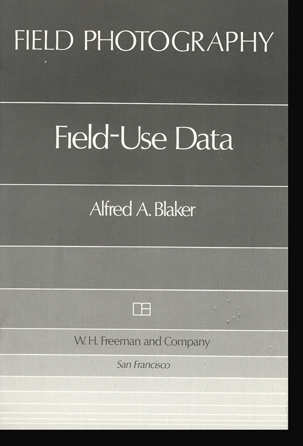 Image for Field Photography: Field-Use Data