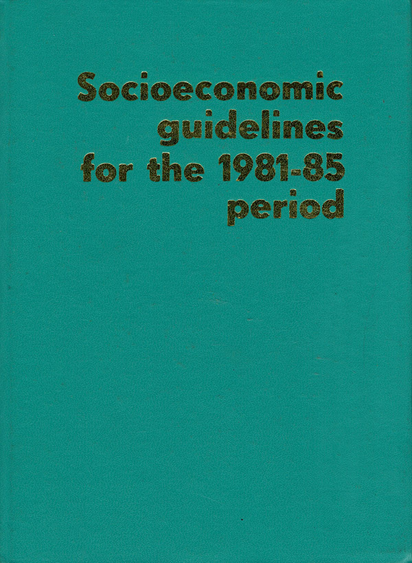 Image for Communist Cuba: Socioeconomic Guidelines for the 1981-85 Period