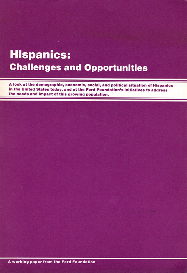 Image for Hispanics: Challenges and Opportunities