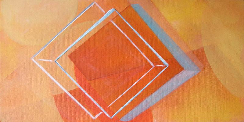 Image for Perceptual Study 25649, Original Oil on Canvas Painting by Amy Ione, suitable for framing