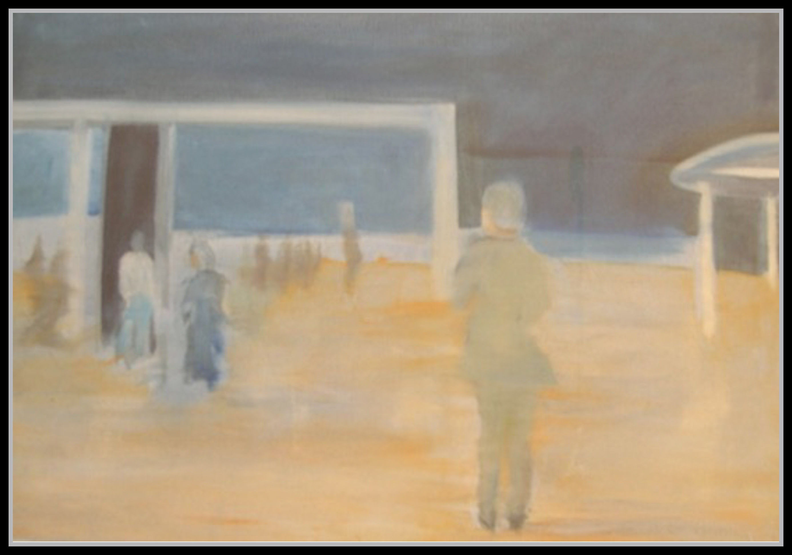 Dreaming of London and Paddington Station (Sketch)