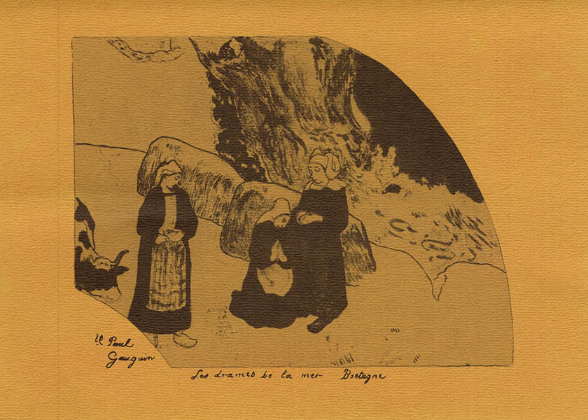 Image for Invitation: Achenbach Foundation for the Graphic Arts Reception for Gauguin and His Circle in Brittany, The prints of the Pont-Aven School and Art in Transition: Post-Impressionist Prints and Drawings from the Achenbach Foundation for the Graphic Arts
