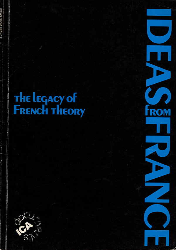 Image for The Legacy of French Theory (Ideas From France)