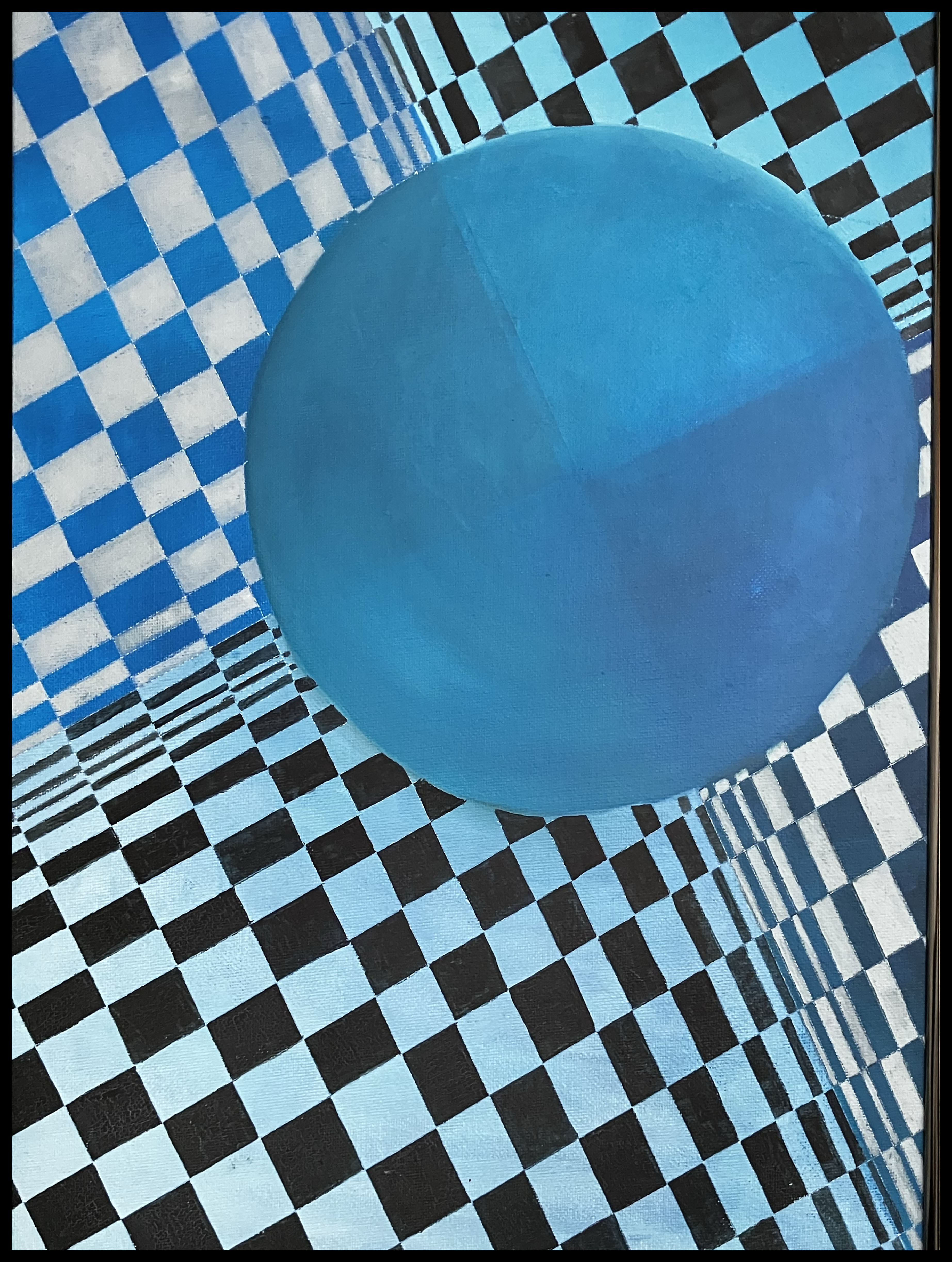 Maquette #2 (Original Oil Painting on Canvas by Amy Ione)