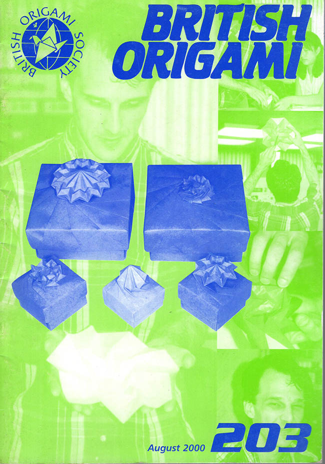 Image for British Origami 203 (August 2000)