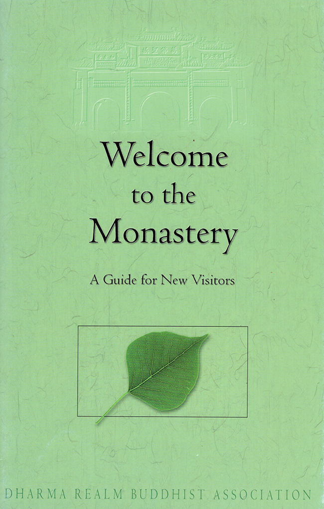 Image for Welcome to the Monastery: A Guide for New Visitors