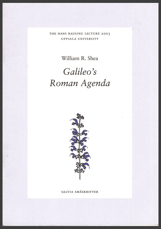 Image for Galileo's Roman Agenda (The Hans Rausing Lecture, 2003)