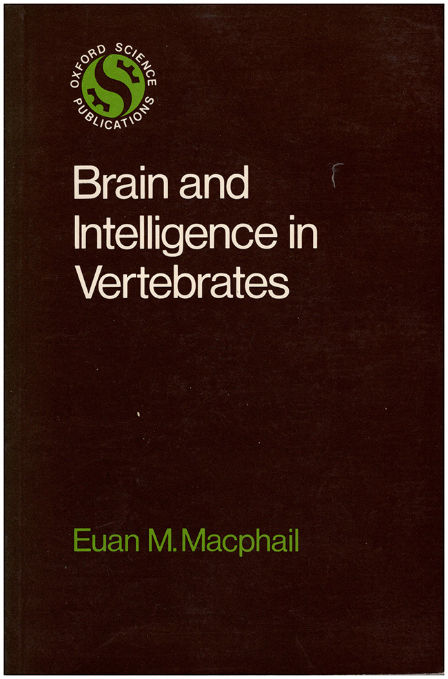 Image for Brain and Intelligence in Vertebrates
