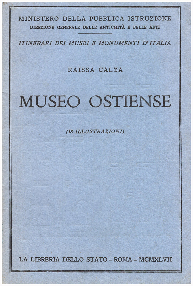 Image for Museo Ostiense (Itineraries of the Museums, Galleries and Monuments of Italy Series)