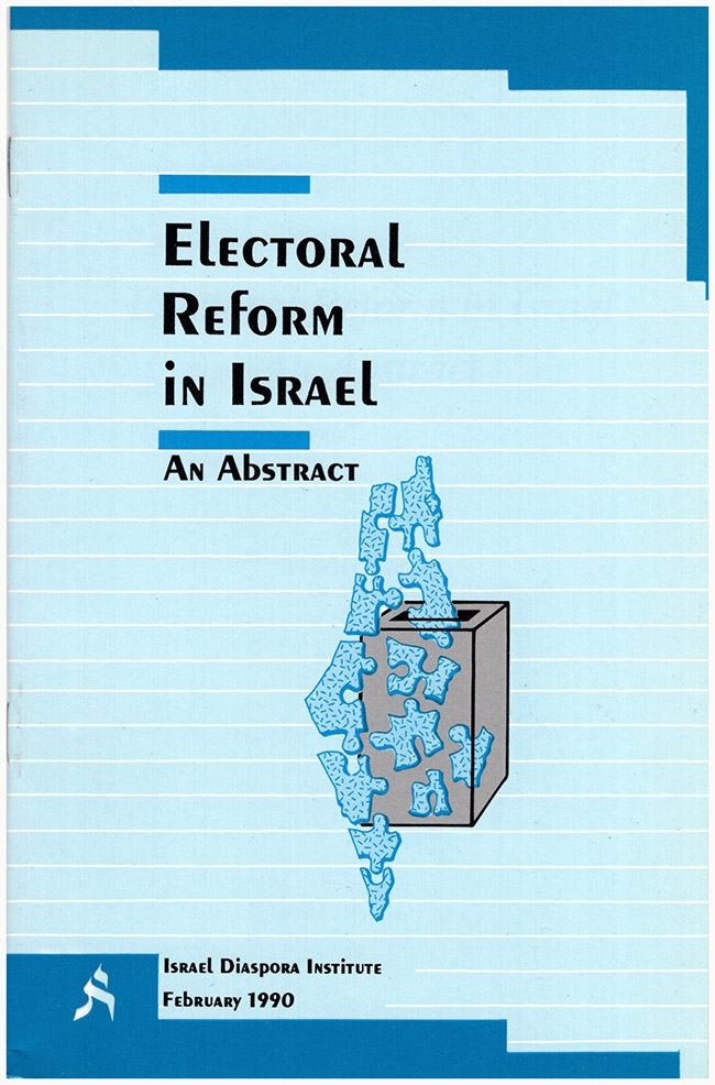 Image for Electoral Reform in Israel: An Abstract