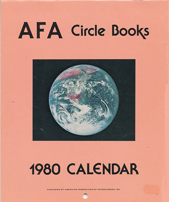 Image for Collection of AFA Circle Books Astrological Calendars from 1979-1995
