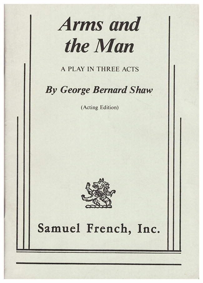 Image for Arms and the Man: A Play in Three Acts
