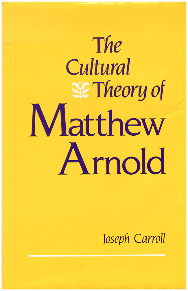 Image for The Cultural Theory of Matthew Arnold